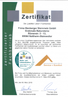 Zertifikat Leichter Leben gültig bis 31.03.2020